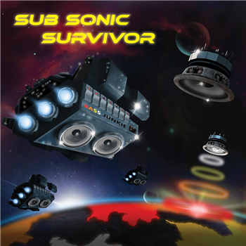 Bass Junkie - Sub Sonic Survivor [full colour sleeve / solid white vinyl] - Bass Agenda Recordings