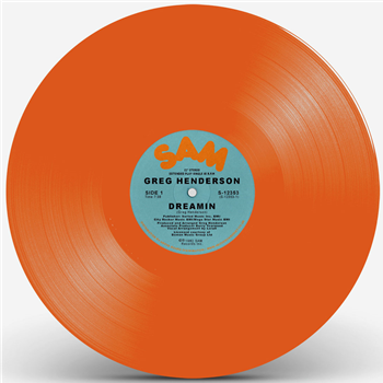 Greg Henderson - Dreamin (Orange Vinyl Repress) - SAM RECORDS