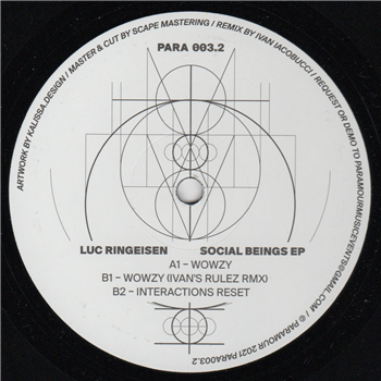 Luc Ringeisen - Social Beings EP - paramour
