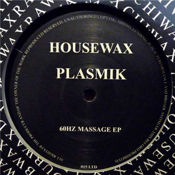Plasmik - 60Hz Massage EP - Housewax