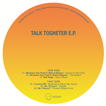 Various Artists - Talk togheter E.P. (Orange Vinyl) - Sound Exhibitions Records