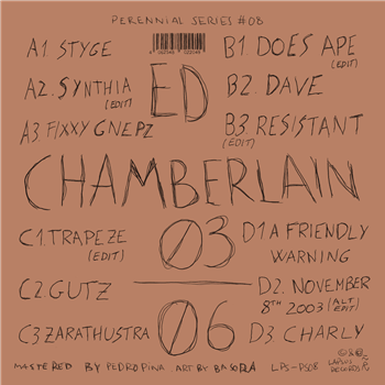 Ed Chamberlain - 03/06 (2X12" Marbled Vinyl) - Lapsus Records