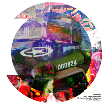 Jerome Hill - Jolly Trax EP (Pink Marbled Vinyl) - Dixon Avenue Basement Jams