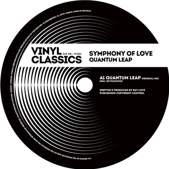 SYMPHONY OF LOVE - QUANTUM LEAP (1994) - VINYL CLASSICS