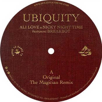 Ali Love & Nicky Night Time - Ubiquity (Feat. Breakbot) - Sweat It Out