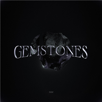 Various Artists - Gemstones Obsidian [black vinyl repress] - Raw
