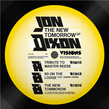Jon Dixon - The New Tomorrow EP - Visions Recordings