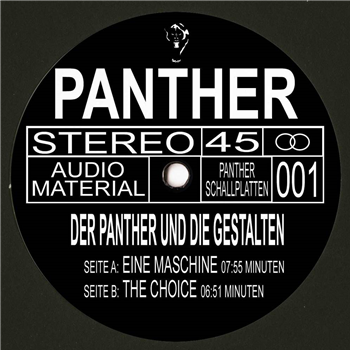 Der Panther und die Gestalten - EINE MASCHINE - Panther Schallplatten Der Panther und die Gestalten - EINE MASCHINE - Panther Schallplatten