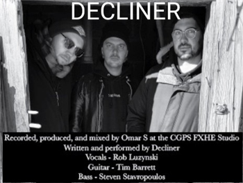 Decliner - Detroit Rock EP - FXHE Records