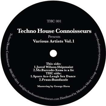 Various Artists - Techno House Connoisseurs 001 - TECHNO HOUSE CONNOISSEURS