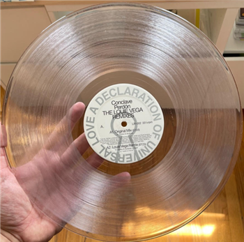Conclave - Perdón THE LOUIE VEGA REMIXES (Clear Repress) - Love Injection Records Conclave - Perdón THE LOUIE VEGA REMIXES (Clear Repress) - Love Injection Records
