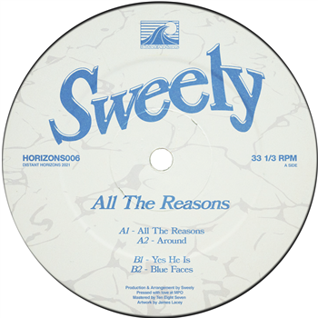 Sweely - All The Reasons [blue marbled vinyl] - Distant Horizons
