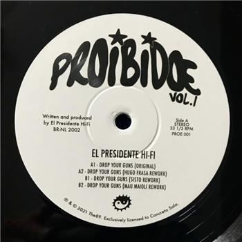 Various Artists - PROIBIDŒ Vol. I – Drop Your Guns - Concreta Sala Various Artists - PROIBIDŒ Vol. I – Drop Your Guns - Concreta Sala