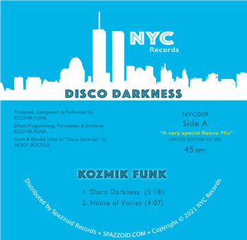 Kozmik Funk - Disco Darkness EP - Just What The World Needs
