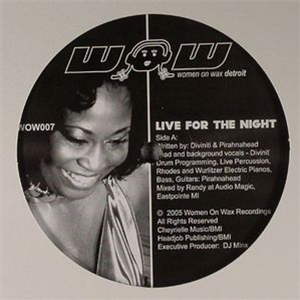 Diviniti - Live For The Night - Women On Wax Recordings