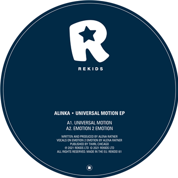 Alinka - Universal Motion EP - Rekids