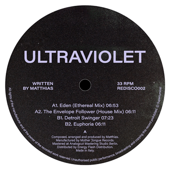 Matthias - Ultraviolet EP - Rediscovery