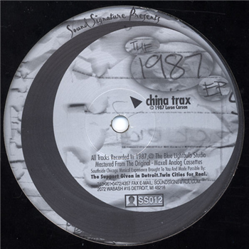 Leron Carson / Theo Parrish – The 1987 EP - Sound Signature