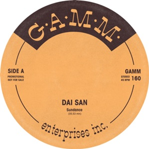 DAI SAN - SUNDANCE EP - G.A.M.M