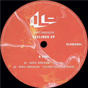 Daniel Broesecke - Feelings EP - OLO Records Daniel Broesecke - Feelings EP - OLO Records
