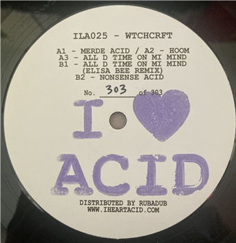 WTCHCRFT - I Love Acid Twenty Five - Balkan Vinyl / I Love Acid