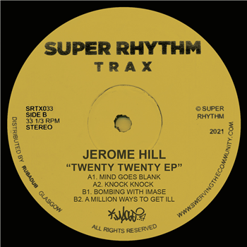 Jerome Hill - 2020 EP - Super Rhythm Trax