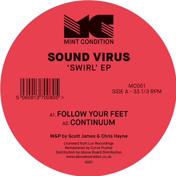 Sound Virus - Swirl EP - MINT CONDITION