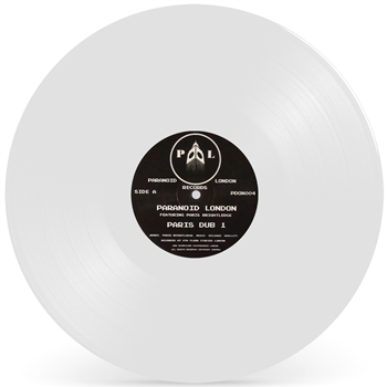 Paranoid London Featuring Paris Brightledge - Paris Dub 1 (White Vinyl Repress) - Paranoid London Records