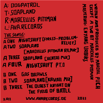 Dogpatrol - Soapland - AVA. Records
