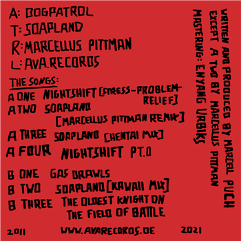 Dogpatrol - Soapland - AVA. Records Dogpatrol - Soapland - AVA. Records
