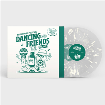 Various Artists - Dancing With Friends Vol.2 (2 x 12 Inch, Transparent & Cream Splatter Effect Vinyl, Gatefold Sleeve) - Slothboogie Recordings Ltd