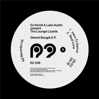 DJ Kemit & Luke Austin present The Lounge Lizards - Detroit Boogie E.P. - R2 Records