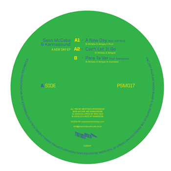 Sean McCabe & Karmasound - A New Day EP - Phuture Shock Musik