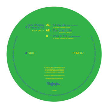 Sean McCabe & Karmasound - A New Day EP - Phuture Shock Musik Sean McCabe & Karmasound - A New Day EP - Phuture Shock Musik