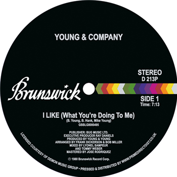 Young & Company - I Like (What Youre Doing To Me) - BRUNSWICK RECORDS
