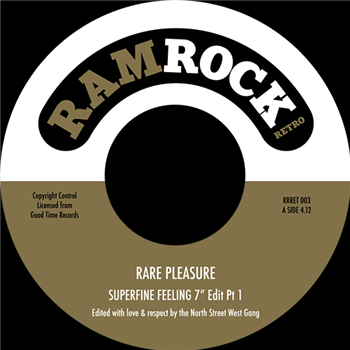 Rare Pleasure - Superfine Feeling 7 Inch Edits - Ramrock Retro