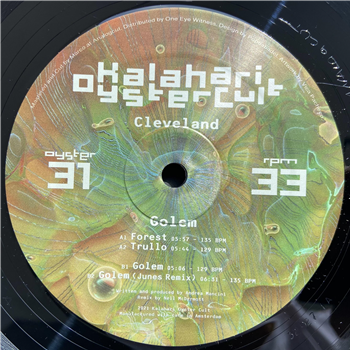 Cleveland - Golem 12 " w/ Junes Remix - Kalahari Oyster Cult 