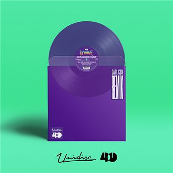 Geraldine Hunt x Carl Cox - Cant Fake The Feeling (Purple Vinyl Pressing) - Unidisc