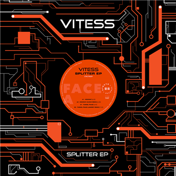 Vitess - Splitter EP (Splatter coloured vinyl) - STRCTR Records Vitess - Splitter EP (Splatter coloured vinyl) - STRCTR Records