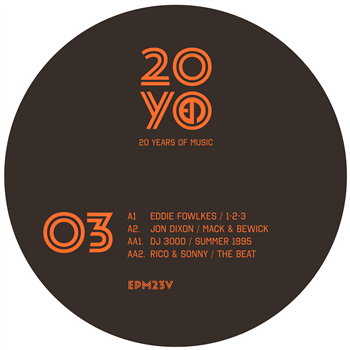 Jon Dixon / Eddie Fowlkes / DJ 3000 / Rico & Sonny - EPM20 EP3 - EPMMusic