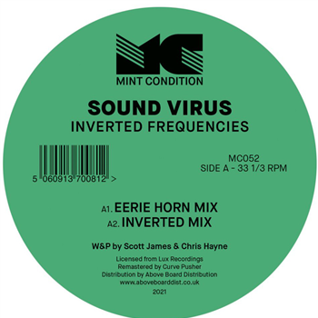 Sound Virus - Inverted Frequencies - MINT CONDITION