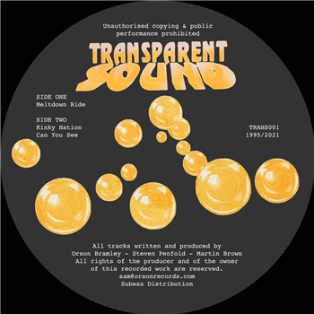Transparent Sound - Meltdown Ride - Transparent Sound Recordings