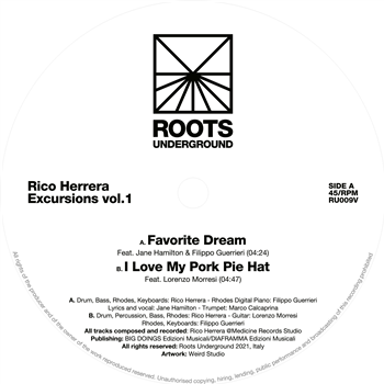 Rico Herrera - Excursions Vol.1 - Roots Underground Records