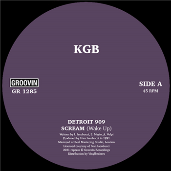 KGB - DETROIT 909 - Groovin Recordings