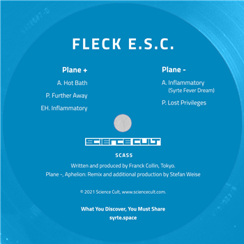 Fleck E.S.C. - 486.134 (Incl. Syrte Remix) - SCIENCE CULT