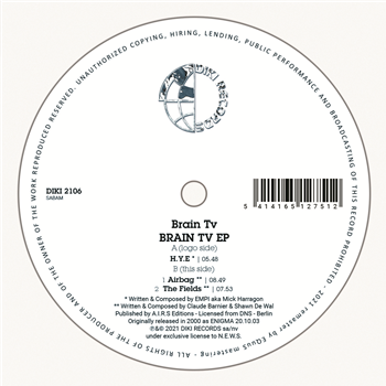 BRAIN TV - BRAIN TV EP - DIKI