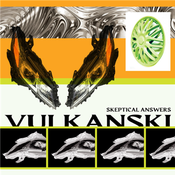 Vulkanski - Skeptical Answers (White Marbled Vinyl) - BITE
