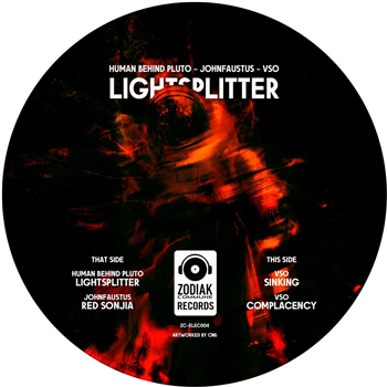 Various Artists - Lightsplitter [clear red vinyl / incl. poster] - Zodiak Commune Records