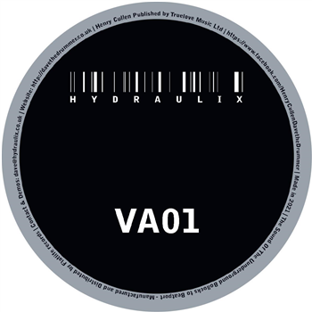 Various Artists - HYDRAULIX VA01 [clear red vinyl] - Hydraulix