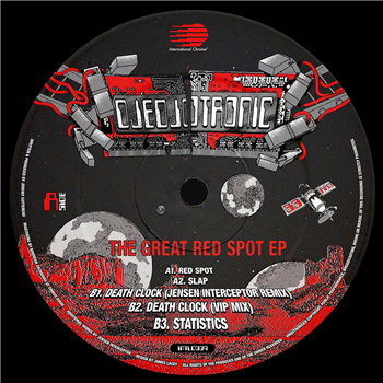 Djedjotronic - The Great Red Spot [clear red vinyl] - International Chrome